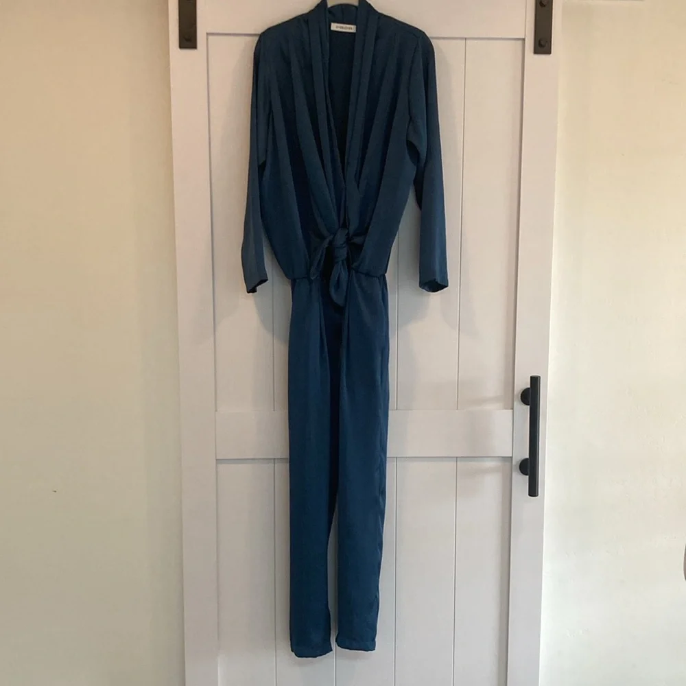 Overlover Stina Stone Blue Jumpsuit, XS - Picture 5 of 13